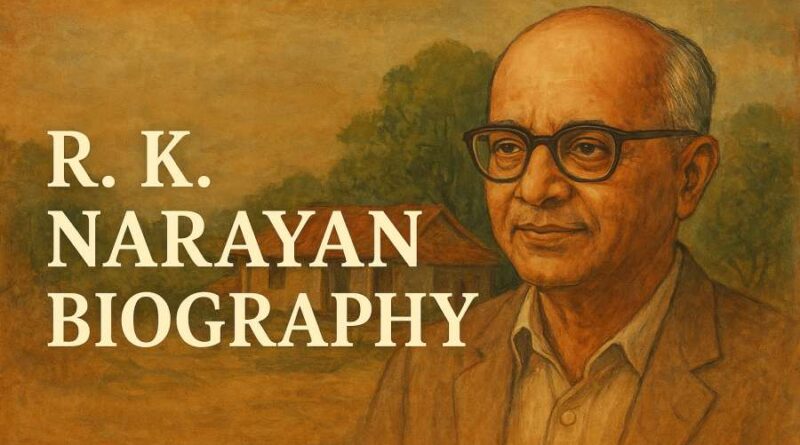 RK Narayan Biography - Life, Career, Books, Achievements & Inspiring Journey