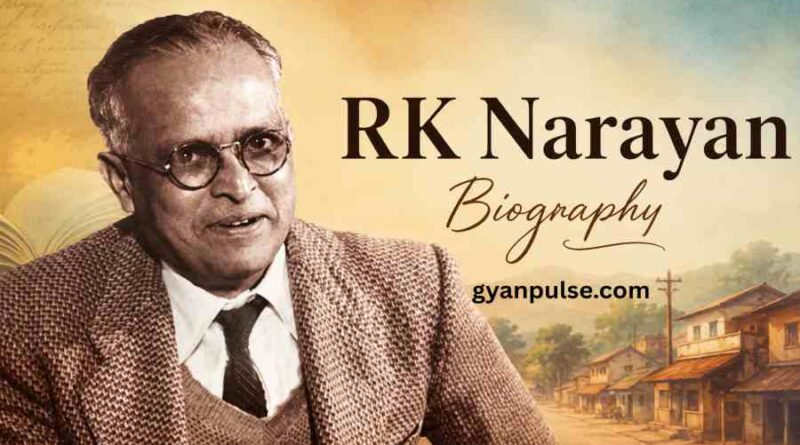 RK Narayan Biography - Life, Career, Books, Achievements and Inspiring Journey
