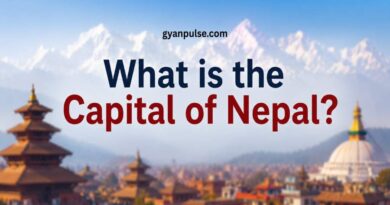What is the Capital of Nepal - History, Area, Population and Culture