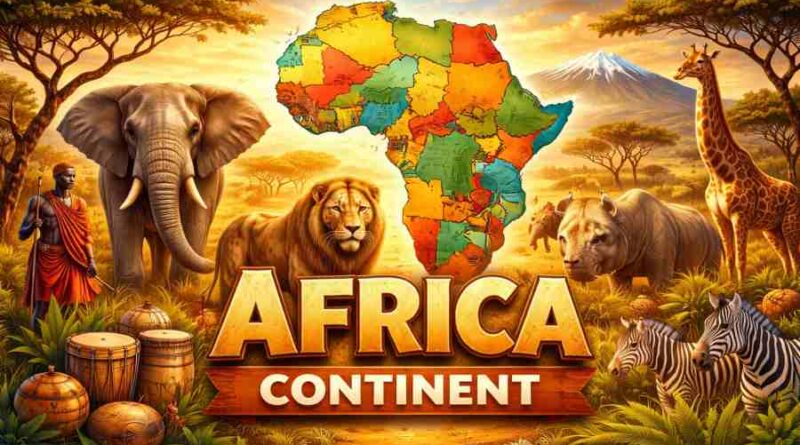 Africa Continent - Area, Population, Countries, Culture, Languages & Important key facts