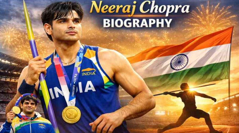 Neeraj Chopra Biography - The Golden Javelin hero Who made India proud