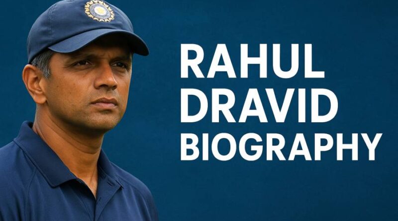 Rahul Dravid Biography - The timeless Journey of Cricket’s wall and Gentleman leader