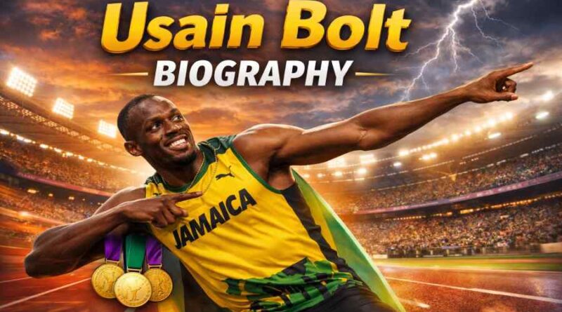 Usain Bolt Biography - The Lightning fast journey of the World’s Greatest Sprinter