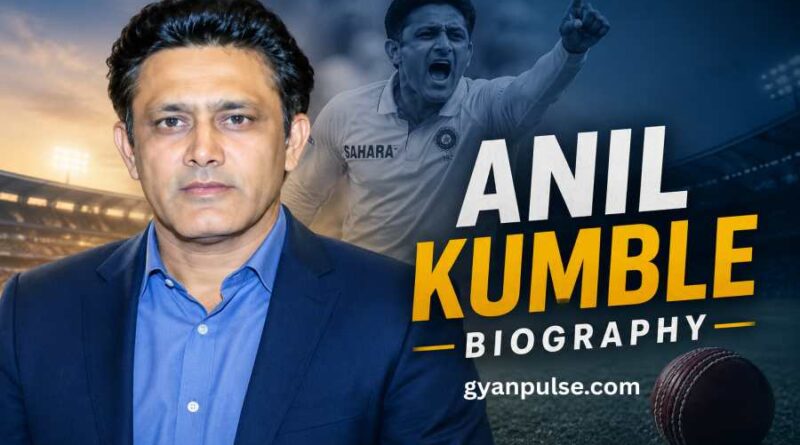 Anil Kumble Biography - The Legendary Spinner Who Redefined Indian Cricket