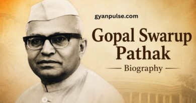 Gopal Swarup Pathak Biography - The Scholar Who Became India’s 4th Vice President