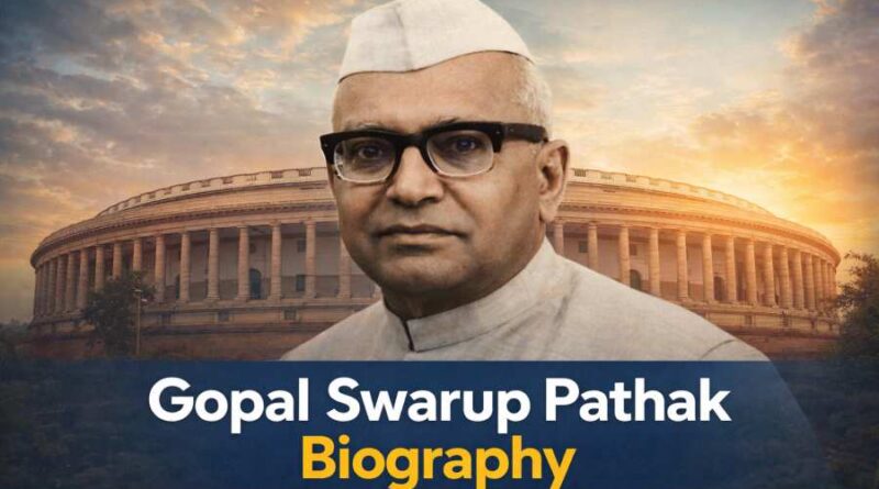 Gopal Swarup Pathak Biography - The Scholar Who Became India’s 4th Vice President