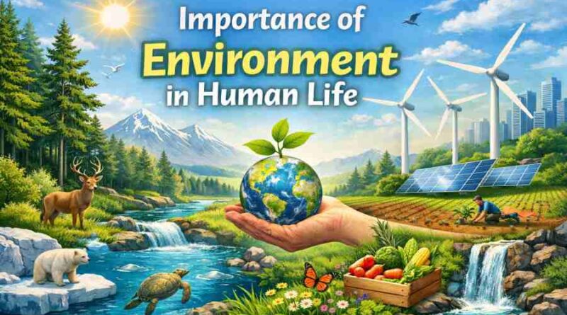 Importance of Environment in Human Life, Why the Environment is essential for Human Survival?