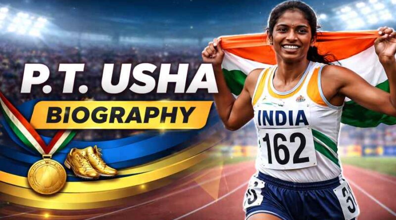 PT Usha Biography - The Golden Girl of Indian Athletics and Her Inspiring Journey