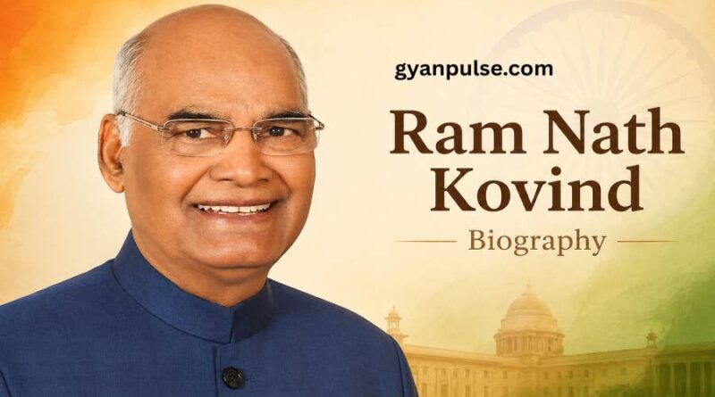 Ram Nath Kovind Biography - Journey of India’s 14th President From Village Roots to Rashtrapati Bhavan