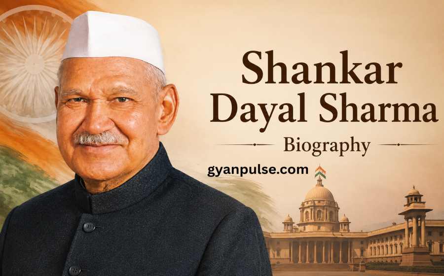 Shankar Dayal Sharma Biography - Life, Political Journey and Legacy of India’s 9th President