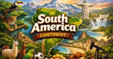 South America Continent - Geography, Population, Countries, Culture & Important Facts