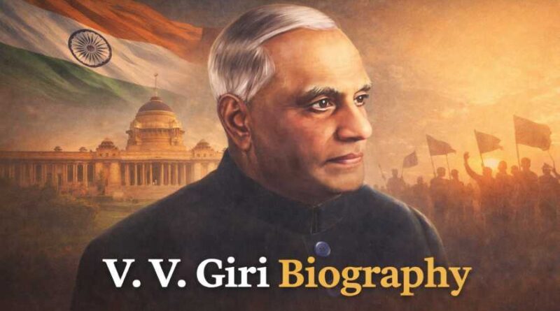 VV Giri Biography - The Voice of Labour and the Fourth President of India
