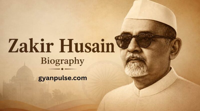 Zakir Husain Biography - Life, Education Reforms and Legacy of India’s Third President