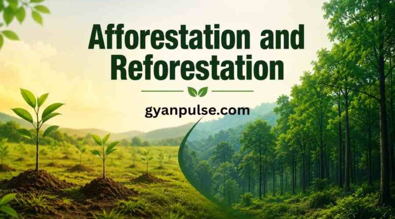 Afforestation and Reforestation - Meaning, Importance and Key Differences