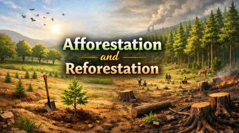 Afforestation and Reforestation - Meaning, Importance and Key Differences