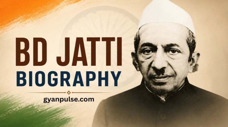 BD Jatti Biography - The Humble 5th Vice President Who Served India with Integrity