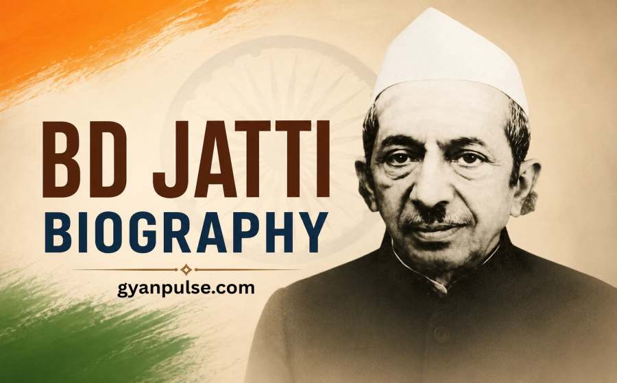 BD Jatti Biography - The Humble 5th Vice President Who Served India with Integrity