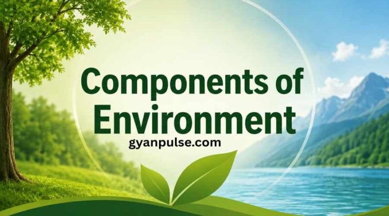 Components of Environment - Biotic and Abiotic Factors of Nature