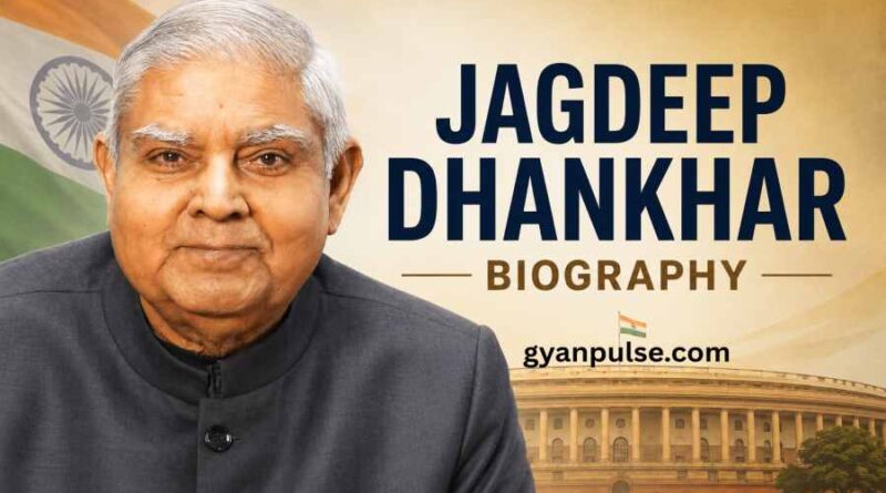 Jagdeep Dhankhar Biography - From Rajasthan Roots to 14th Vice President of India