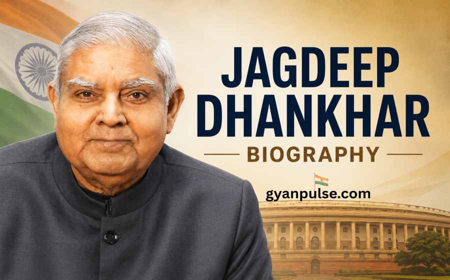 Jagdeep Dhankhar Biography - From Rajasthan Roots to 14th Vice President of India
