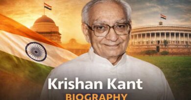 Krishan Kant Biography - Life, Political Journey and Legacy of India’s 10th Vice President