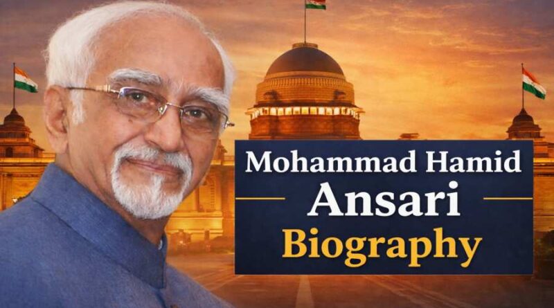 Mohammad Hamid Ansari Biography - Life, Diplomatic Career and Legacy of India’s 12th Vice President