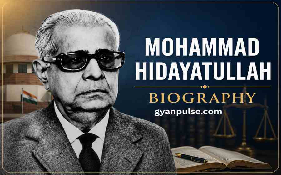 Mohammad Hidayatullah Biography - Life, Career and Legacy of 6th Vice President of India