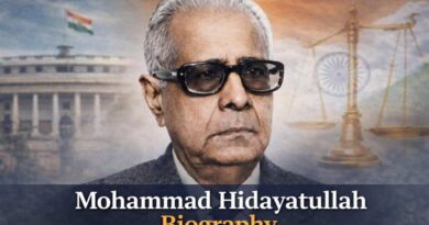 Mohammad Hidayatullah Biography - Life, Career and Legacy of 6th Vice President of India