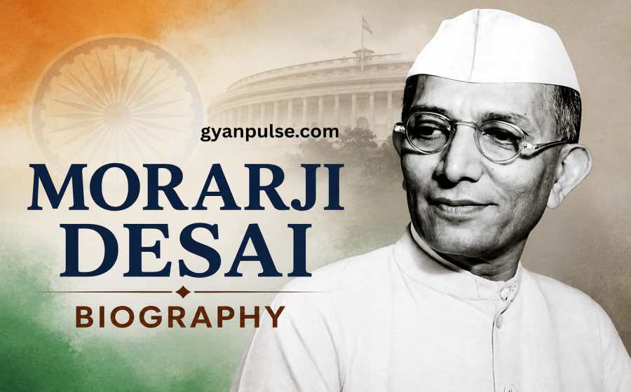 Morarji Desai Biography - The 4th Prime Minister of India Who Strengthened Indian Democracy
