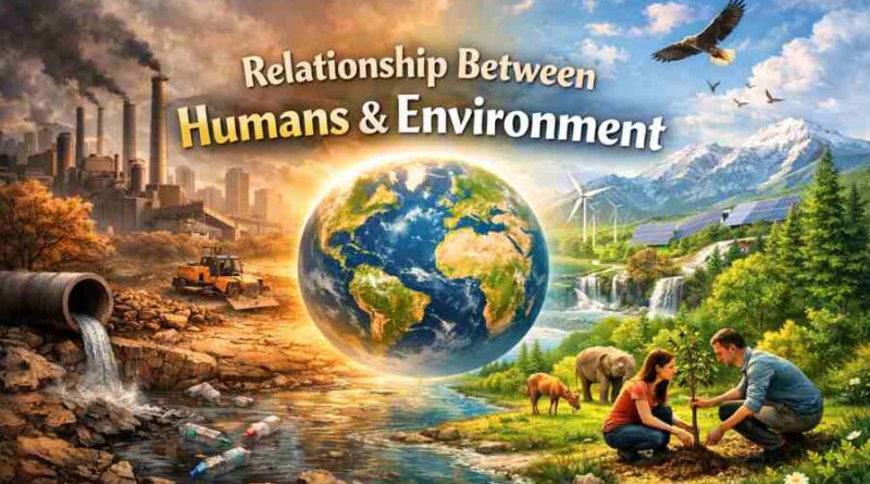 Relationship Between Humans and Environment - How Nature and Humanity shape each other