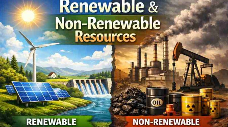 Renewable and Non Renewable Resources - Understanding Nature’s Power and Its Limits