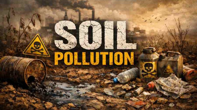 Soil Pollution - Hidden Threat Beneath Our Feet and Its Lasting Environmental Impact