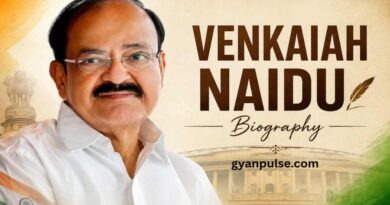 Venkaiah Naidu Biography - The Inspiring Journey of India’s 13th Vice President