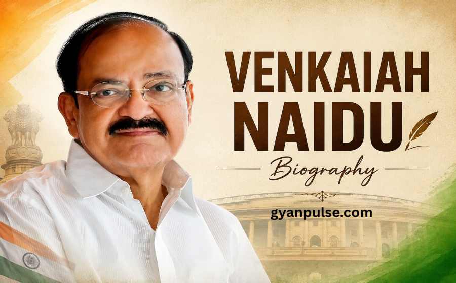 Venkaiah Naidu Biography - The Inspiring Journey of India’s 13th Vice President