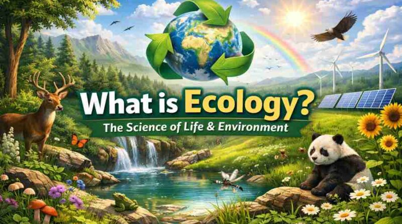 What is Ecology? Introduction to the Science of Life and Environment