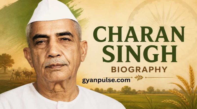 Charan Singh Biography - Champion of Indian Farmers and 5th Prime Minister of India