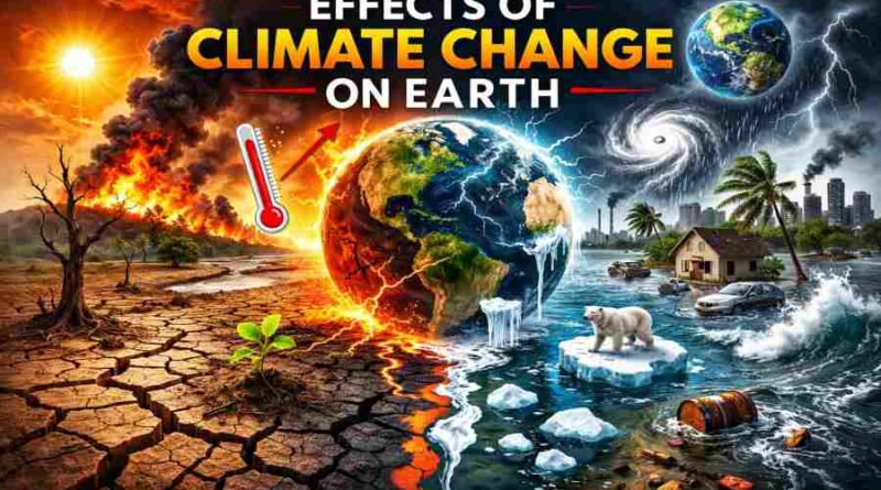 Effects of Climate Change on Earth - Complete Information to Its Impact and Future