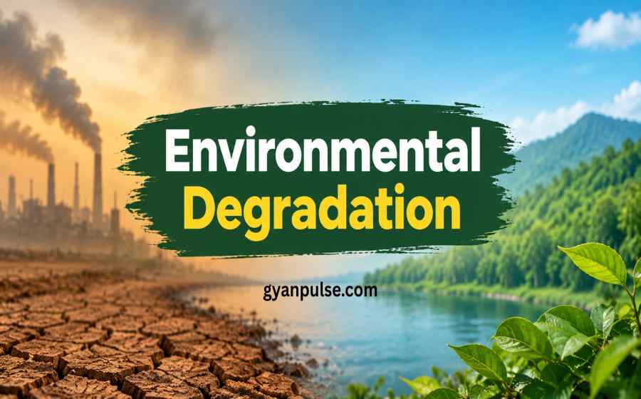 Environmental Degradation - Causes, Effects and Solutions for a Sustainable Future