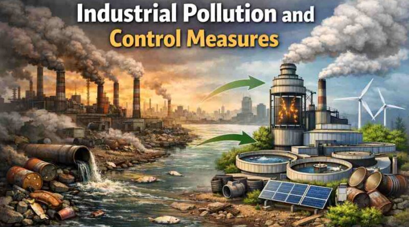 Industrial Pollution and Control Measures - Causes, Effects and Sustainable Solutions