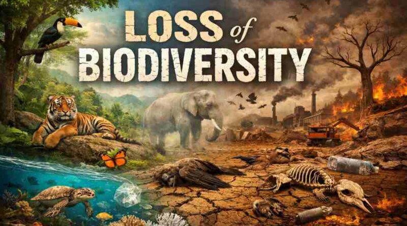 Loss of Biodiversity - Reasons and Effects