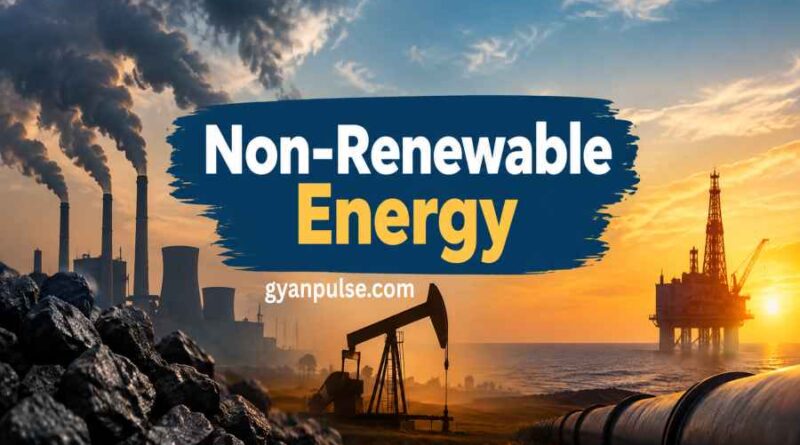 Non-Renewable Energy - Hidden Environmental Costs and Future Challenges