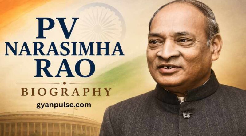 PV Narasimha Rao Biography - The Silent Reformer Who Transformed India’s Economy and 9th Prime Minister of India