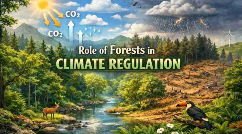 Role of Forests in Climate Regulation - Green Guardians