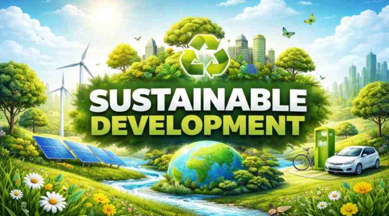 Sustainable Development - Concept, Importance and Global Goals for a Better Future