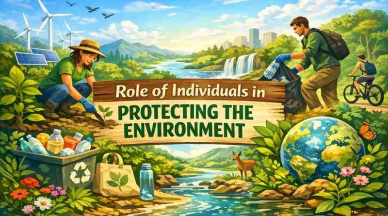 The Role of Individuals in Protecting the Environment - Small Actions, Big Impact