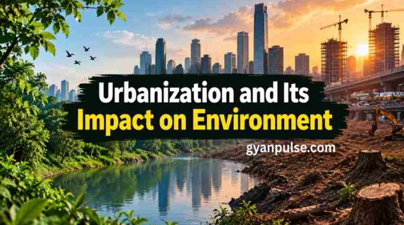 Urbanization and Its Impact on Environment - Hidden Costs of Rapid City Growth