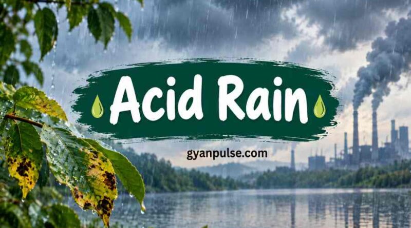 Acid Rain - Causes, Effects and Practical Prevention Strategies