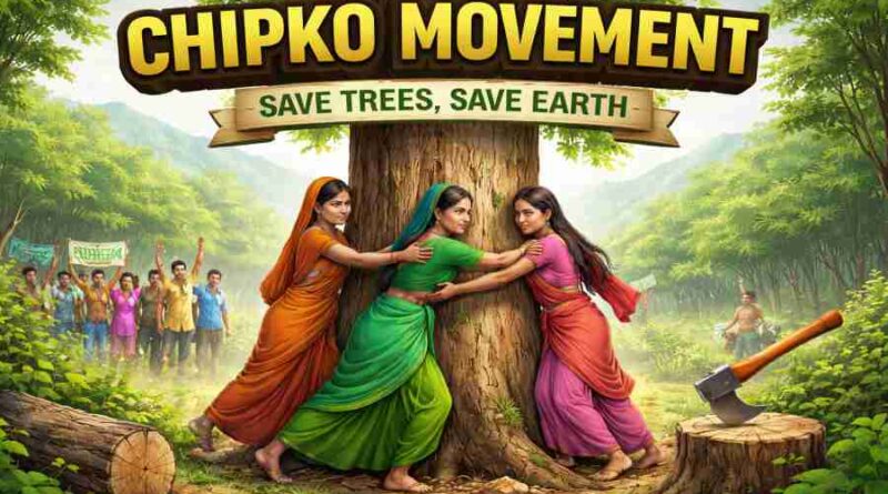 Chipko Movement - The Tree Hugging Revolution that Changed India’s Environmental Future