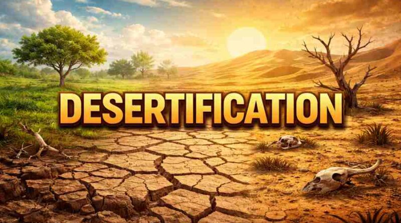 Desertification - Causes, Effects and Sustainable Solutions for a Drying Planet