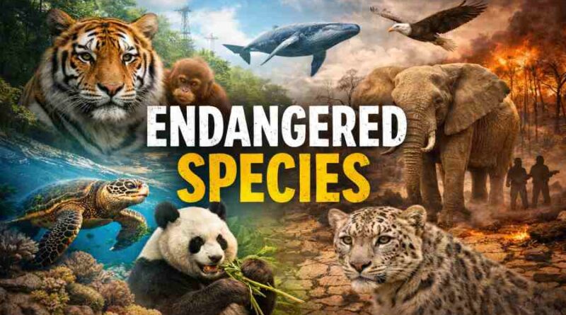 Endangered Species - Meaning, Causes and Real Life Examples